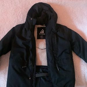Ripzone, winter jacket, boys size S, black